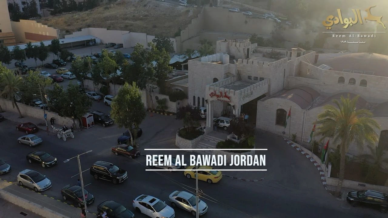 The actual Reem Al Bawadi building in Amman, from its official account