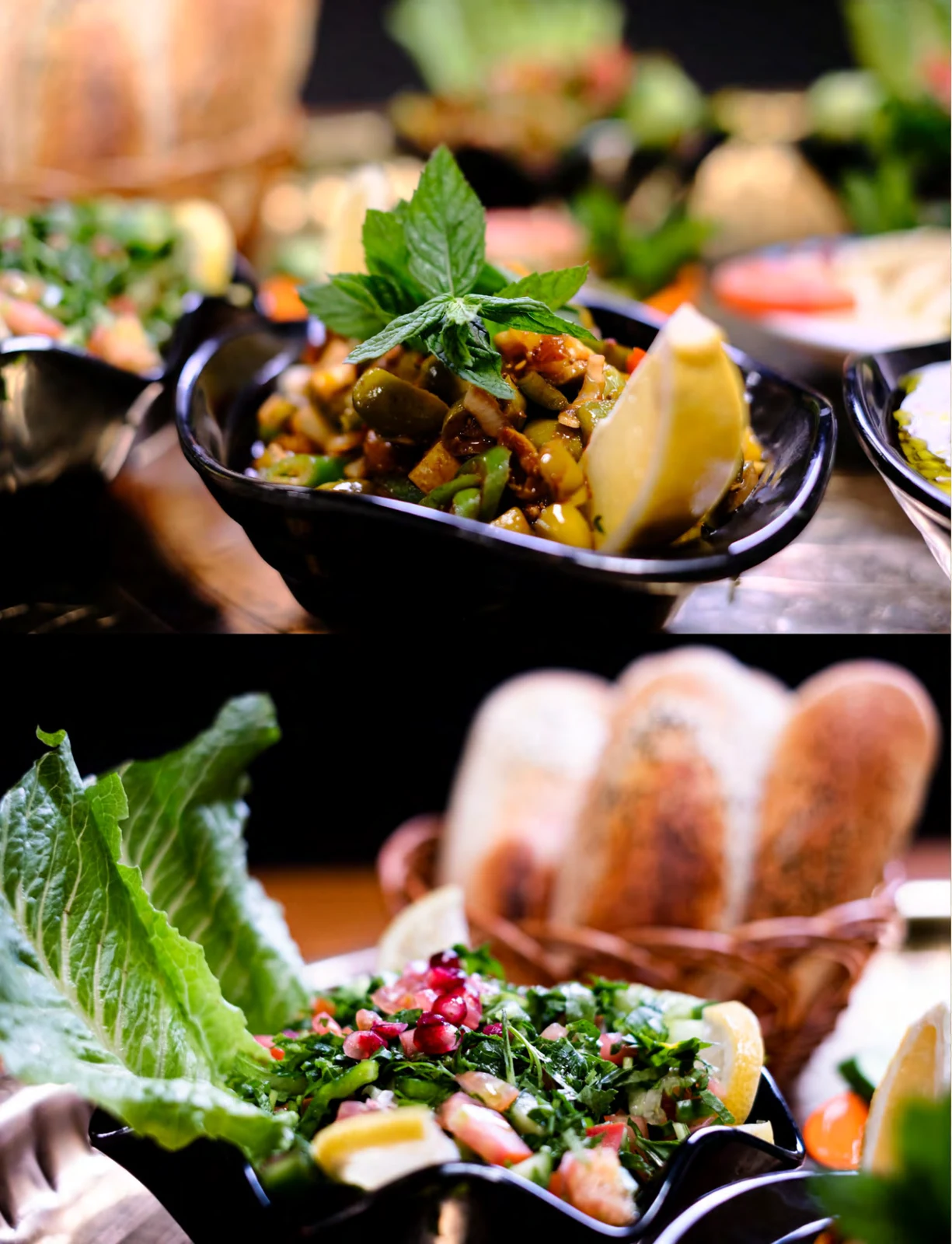 Reem Al Bawadi salads